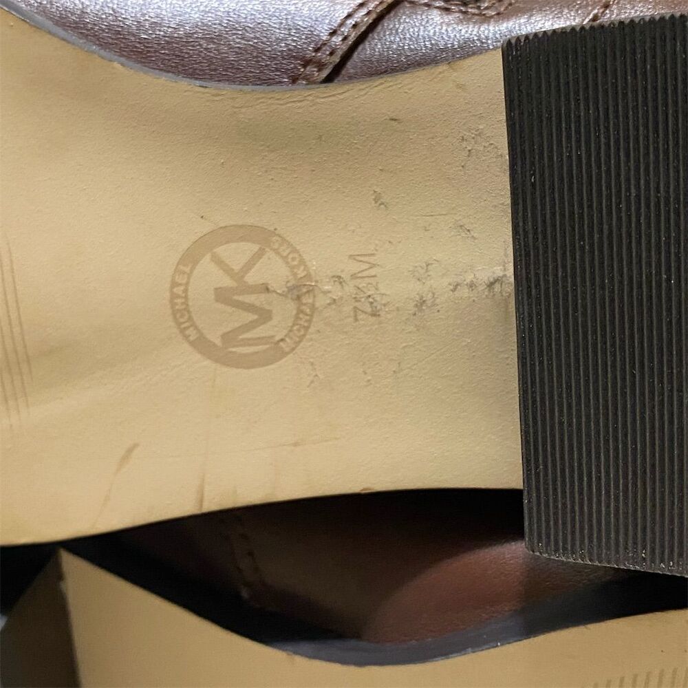 Michael Kors Brown Heeled Boots - Picture 4 of 13